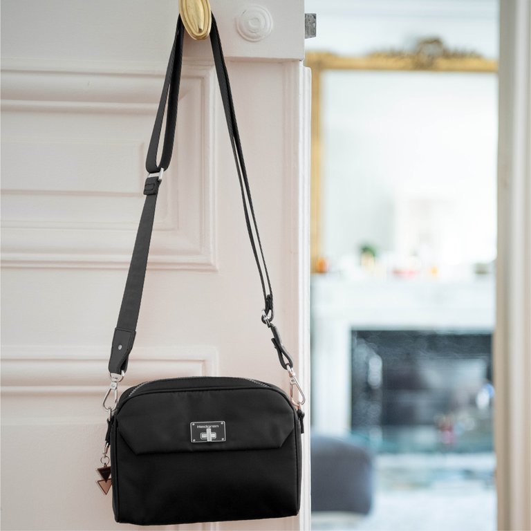 Fair RFID Crossbody - Black