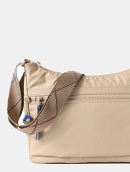 Harper's RFID Shoulder Bag - Creased Safari Beige - Creased Safari Beige