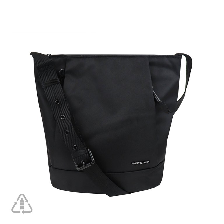 Helia Sustainably Made Bucket Bag - Black