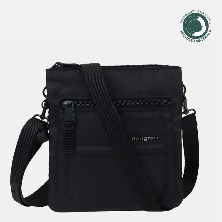 Helm Handbag - Black - Black