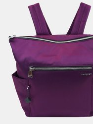 Kate Sustainably Made Convertible Backpack - Deep Velvet - Deep Velvet