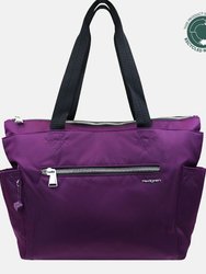 Margaret Sustainably Made Tote - Deep Velvet - Deep Velvet