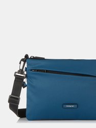 Orbit Flat Crossbody Bag - Neptune Blue - Neptune Blue