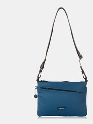 Orbit Flat Crossbody Bag - Neptune Blue