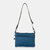 Orbit Flat Crossbody Bag - Neptune Blue