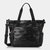 Puffer Tote Bag In Black - Black