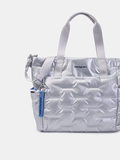 Hedgren Puffer Tote Bag - Pearl Blue product
