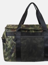 Wanderer Sustainable Weekender Black - Olive Camo