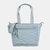 Zoe Medium Tote Bag - New Quilt Pearl Blue