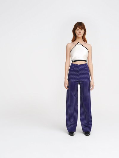Helena Magdalena Seamless Pants - Purple Pinstripes product