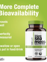 Organic Irish Sea Moss Capsules With Burdock Root & Bladderwrack