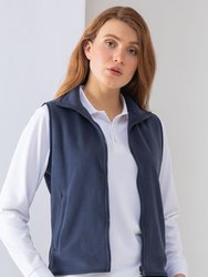 Henbury Ladies Microfleece Vest Jacket/Gilet/Bodywarmer