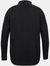 Henbury Mens Long Sleeve Stretch Shirt (Black)