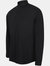 Henbury Mens Long Sleeve Stretch Shirt (Black)