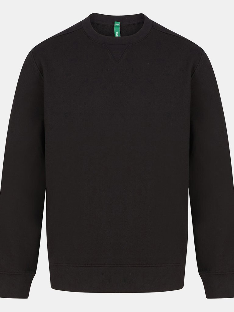 Henbury Unisex Adult Sustainable Sweatshirt (Black) - Black