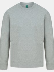 Henbury Unisex Adult Sustainable Sweatshirt (Heather Grey) - Heather Grey