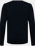 Henbury Womens/Ladies 12 Gauge Fine Knit V-Neck Jumper / Sweatshirt (Navy)