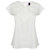 Henbury Womens/Ladies Pleat Front Short Sleeve Top (White) - White