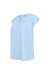 Henbury Womens/Ladies Pleated Blouse (Light Blue)