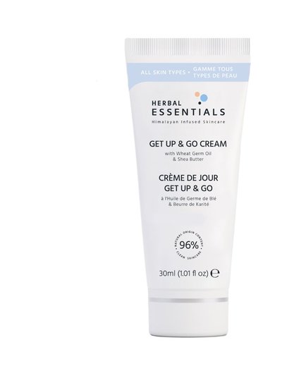 Herbal Essentials Get Up & Go Cream with Wheat Germ Oil & Shea Butter - 30 ml product
