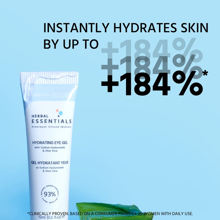 Hydrating Eye Gel With Hyaluronic Acid & Aloe Vera