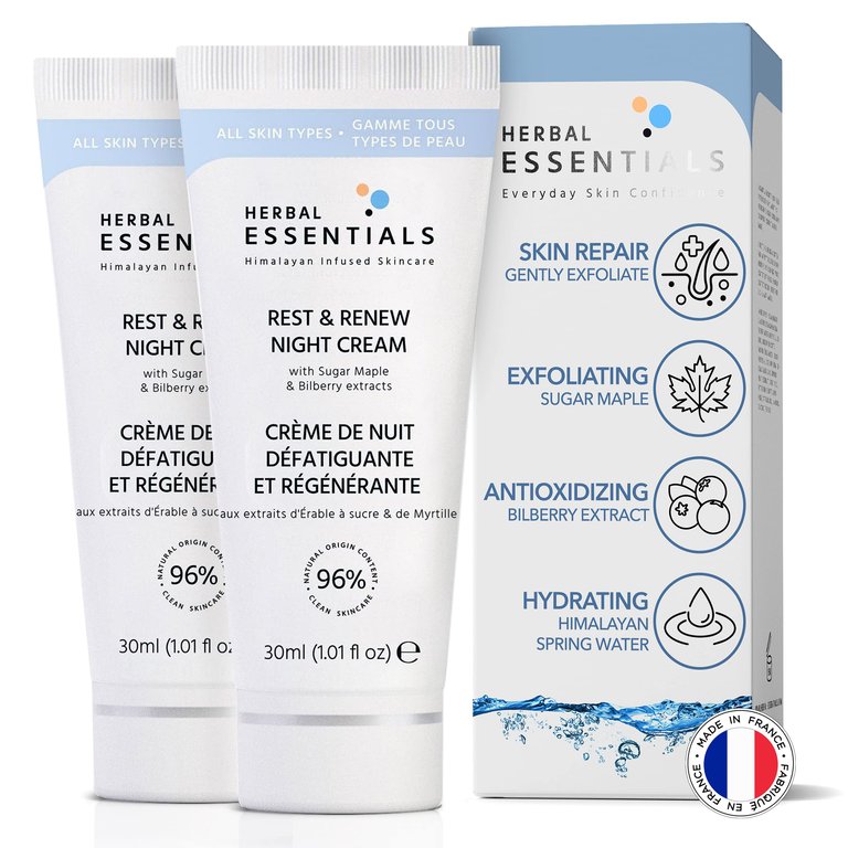 Rest & Renew Night Cream With Sugar Maple & Bilberry Extracts