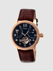 Automatic Piccard Leather 44mm Watch