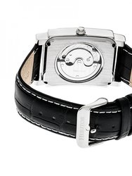 Heritor Automatic Frederick Leather-Band Watch