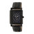 Heritor Automatic Frederick Leather-Band Watch - Black