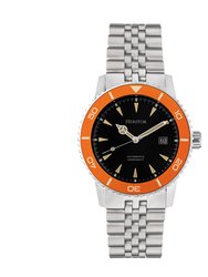 Heritor Automatic Hurst Bracelet Watch - Orange