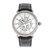 Heritor Automatic Mattias Leather-Band Watch w/Date - Silver