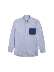 Bleu Oxford Shirt - Blue