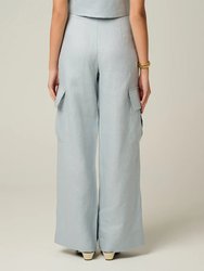 Maggie Pant Dusty Blue