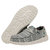 Ladies Wendy Boho Shoes In Embroidered Grey