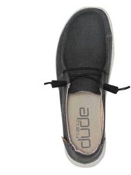 Women's - Wendy Chambray Shoe In Off Black
