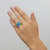 Cleo Blue Ring