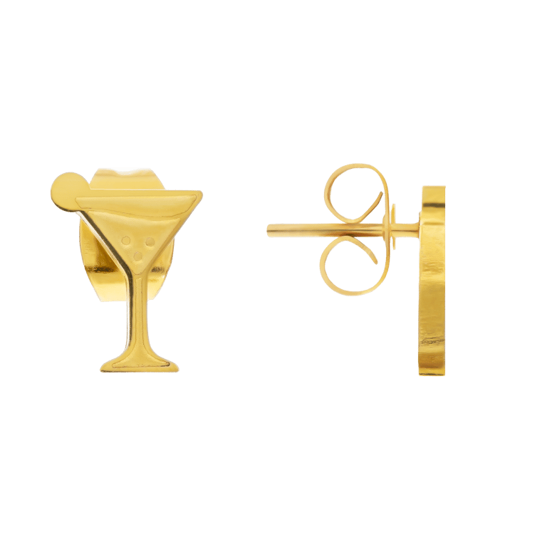 Cocktail Stud - Gold