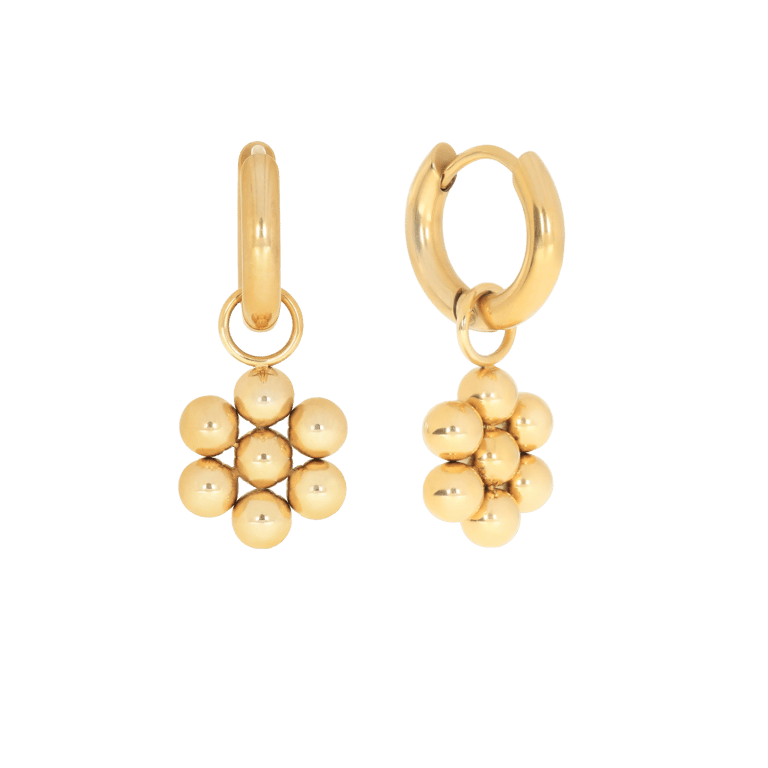 Daisy Earrings - Gold