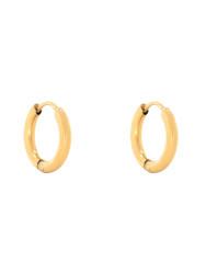 Huggie Hoop Earrings - Gold