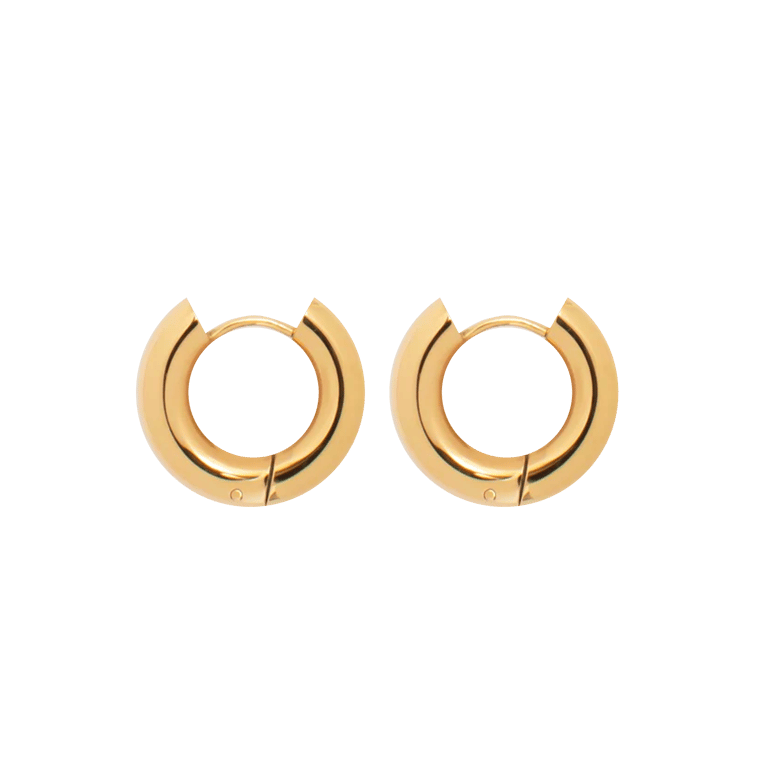 Nicole Hoop Earrings - Gold