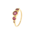 Serenity Burgundy Ring