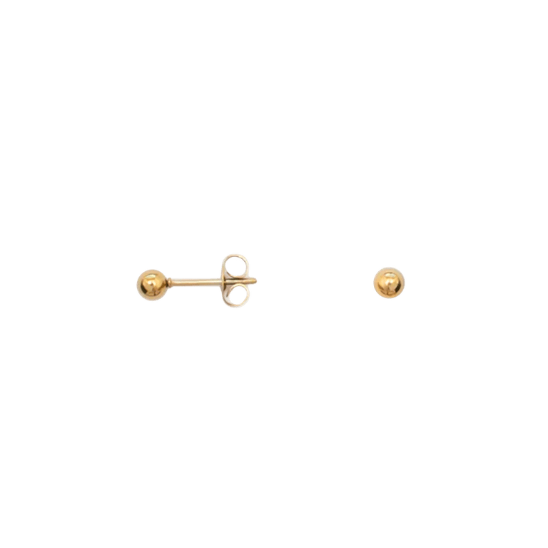 Stud Earrings - Gold