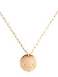 The Twins Necklace - Gold