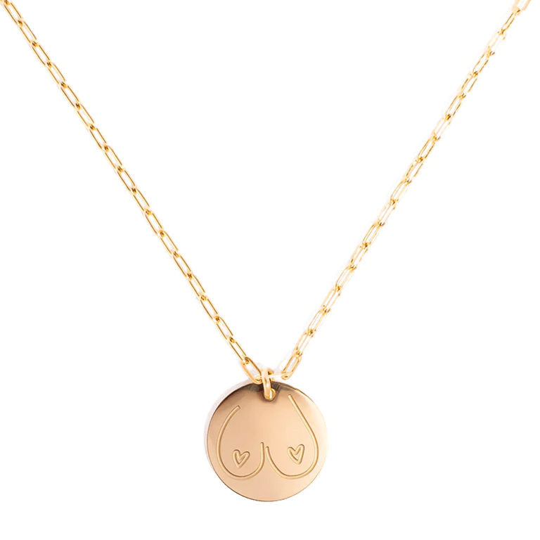 The Twins Necklace - Gold