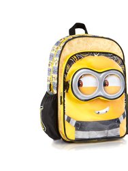 Backpack with Printed Design - Yellow/Minions - Kids