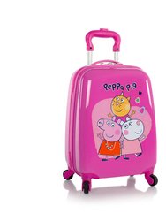 Peppa Kids Kids Spinner Luggage - Four Wheels - Hardcase - Polycarbonate - Pink