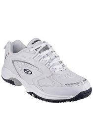 Hi-Tec Mens Blast Lite Lace Up Sneakers (White) - White