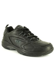 Mens Blast Lite Lace Up Trainers Shoes - Black/Grey