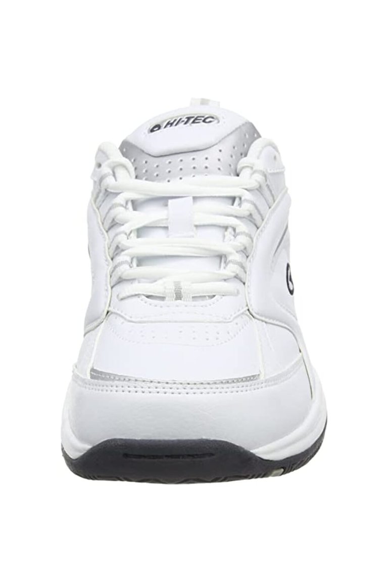 Mens Blast Lite Lace Up Trainers Sneaker - White/Navy - White/Navy