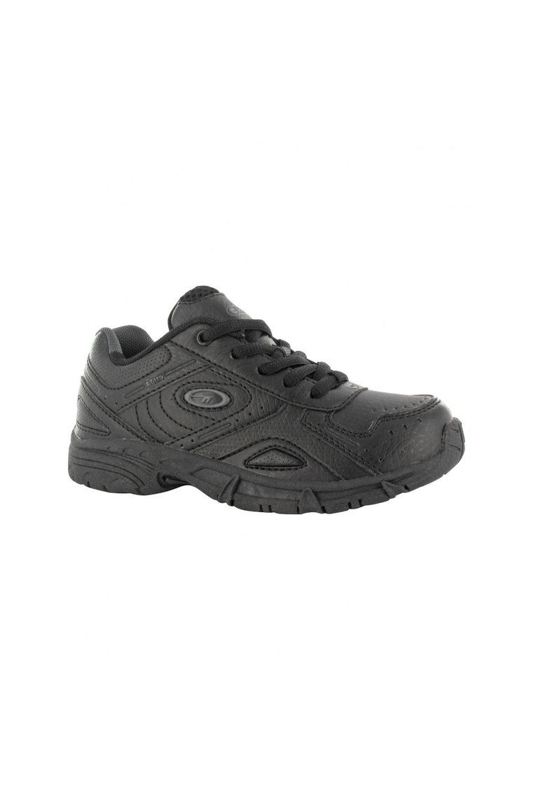 XT115 Lace Shoe/Boys Shoes/Trainers - Black - Black